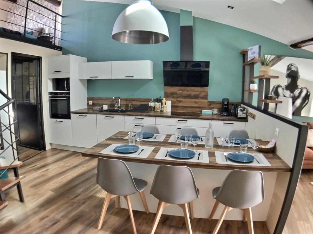 Myzenplace - Duplex 100M2 Cosy, Atypique, Situation Ideale, Parking 蒙特利马尔 外观 照片