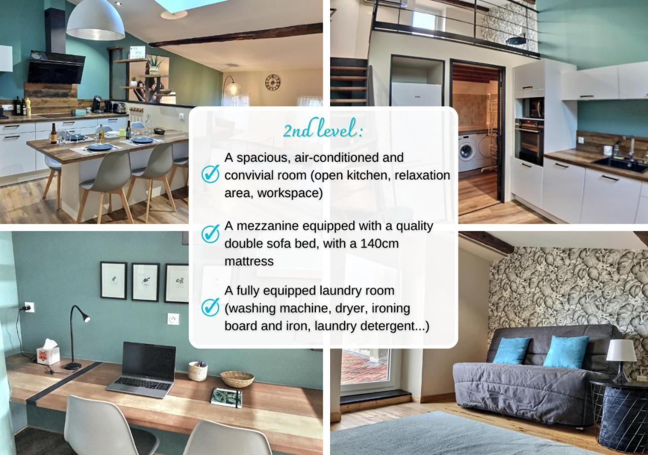 Myzenplace - Duplex 100M2 Cosy, Atypique, Situation Ideale, Parking 蒙特利马尔 外观 照片